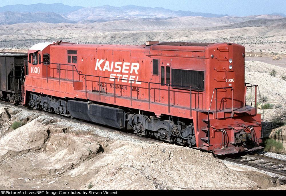 Kaiser Steel U30C #1030 as rear helper.